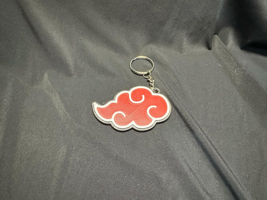 Akasuki Red Cloud Keychain